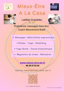 yoga pilates rennes danse biodynamique massage