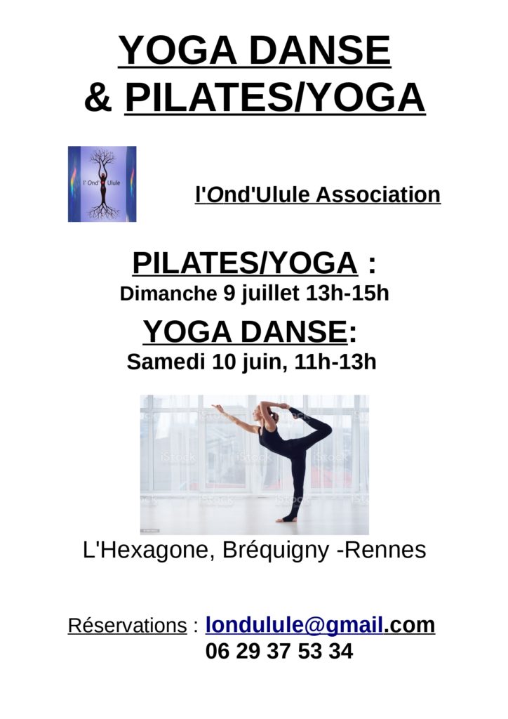 stages yoga danse pilates yoga pilates